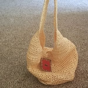 NWT pale yellow purse